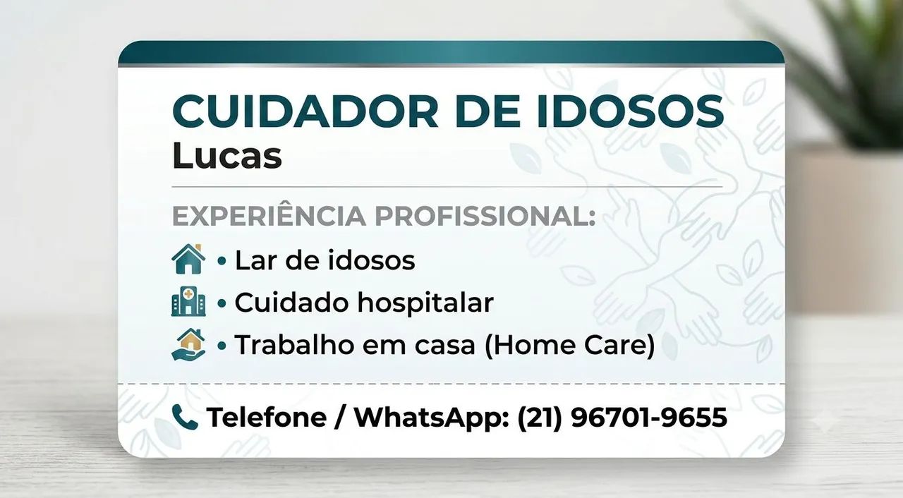 Cuidador de idosos 