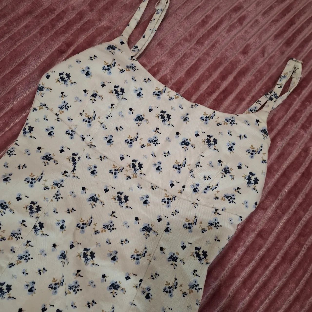 Vestido curto jeans