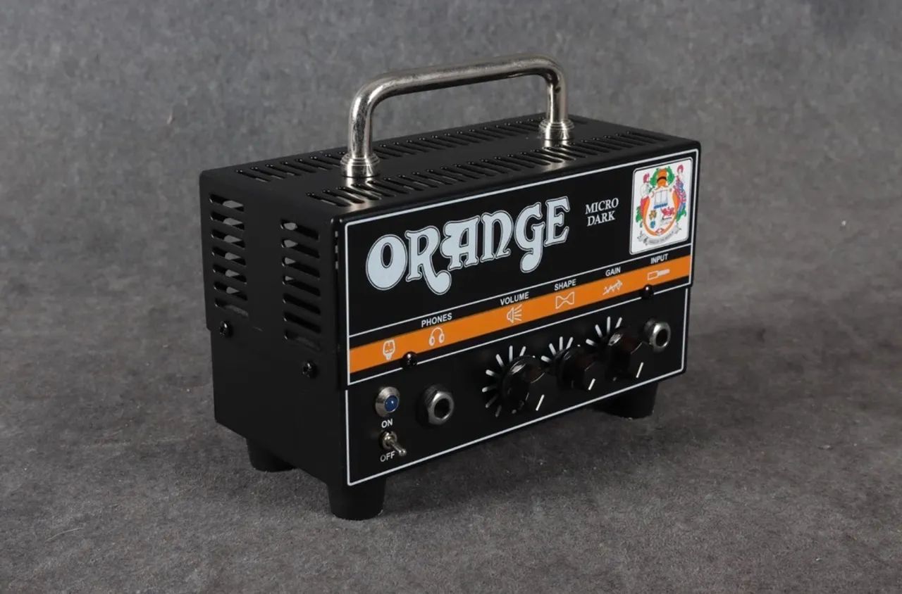 Amplificador Orange Micro Dark Cabeçote Valvulado - Foto 3