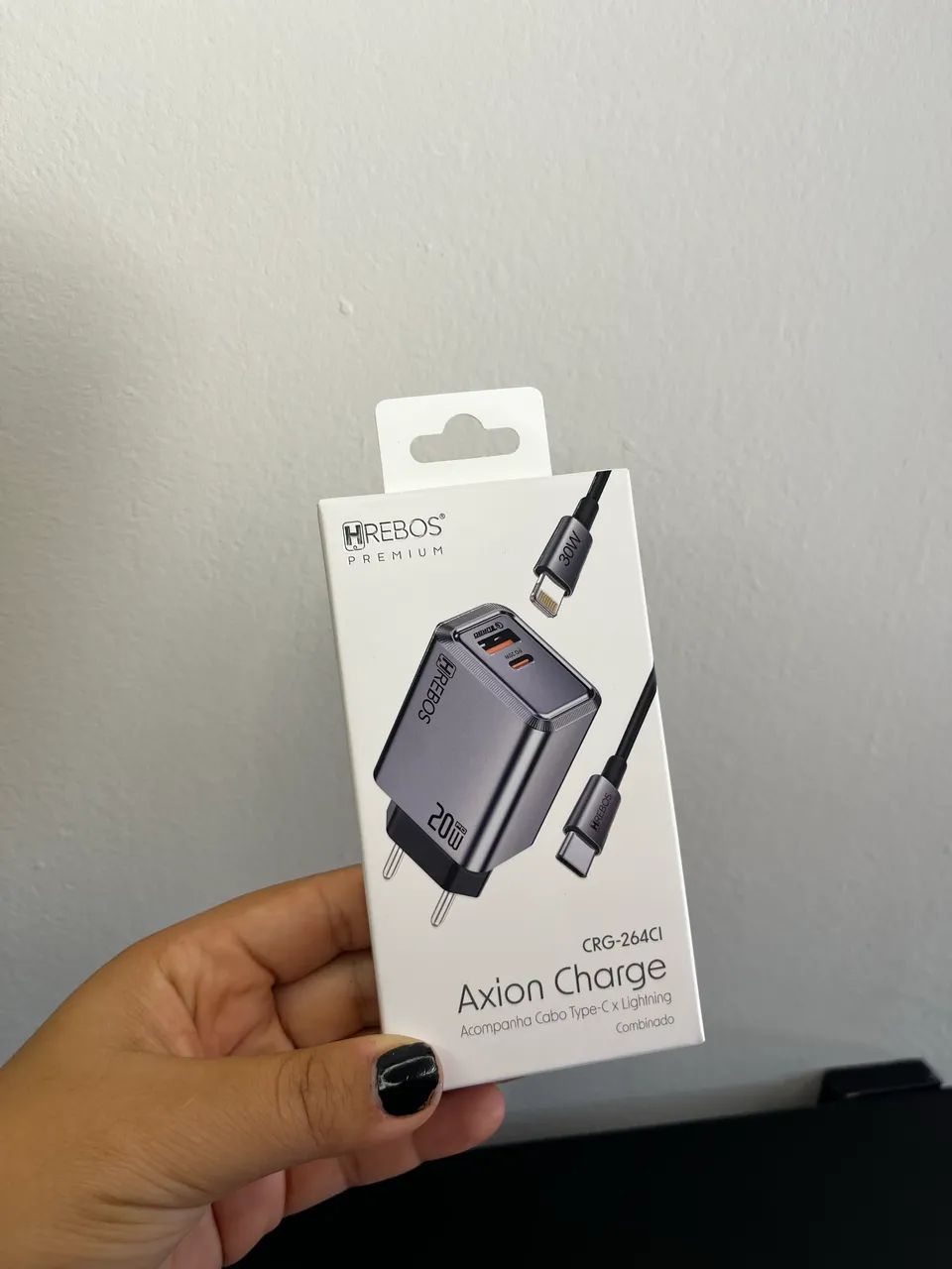 Carregador de celular HREBOS premium