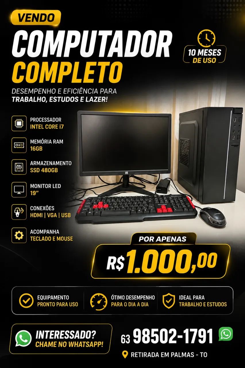 Computador completo 