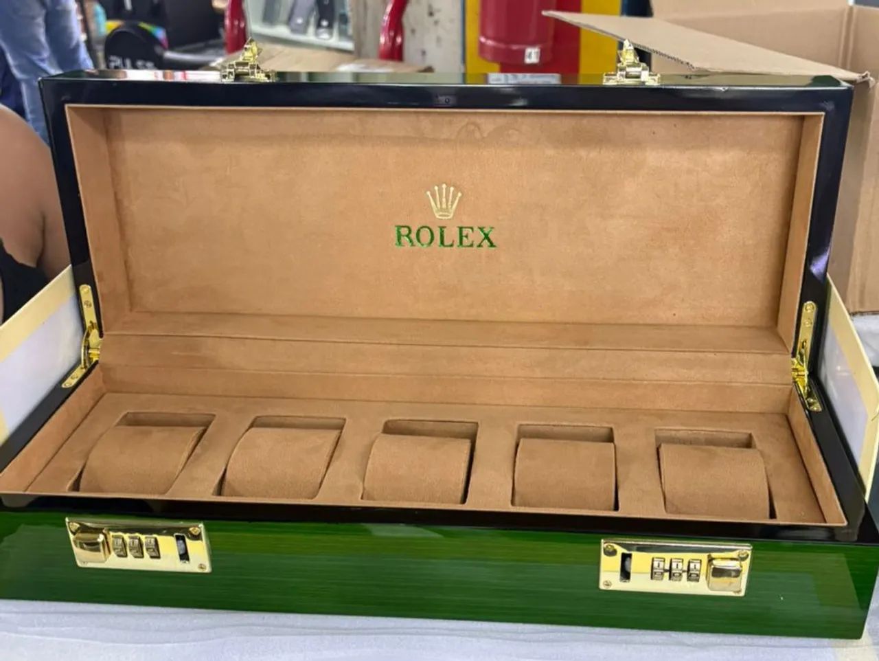 Caixa Rolex 5 lugares Luxo - Foto 5