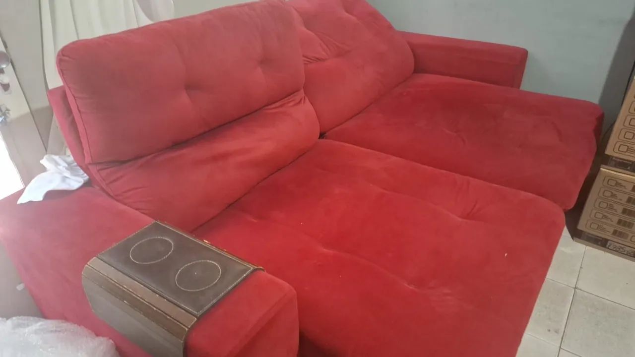 Sofa retrátil bordo 2 metros  - Foto 3