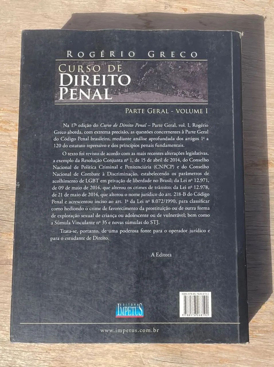 Livro de Curso de Direito Panal Parte Geral - Foto 2