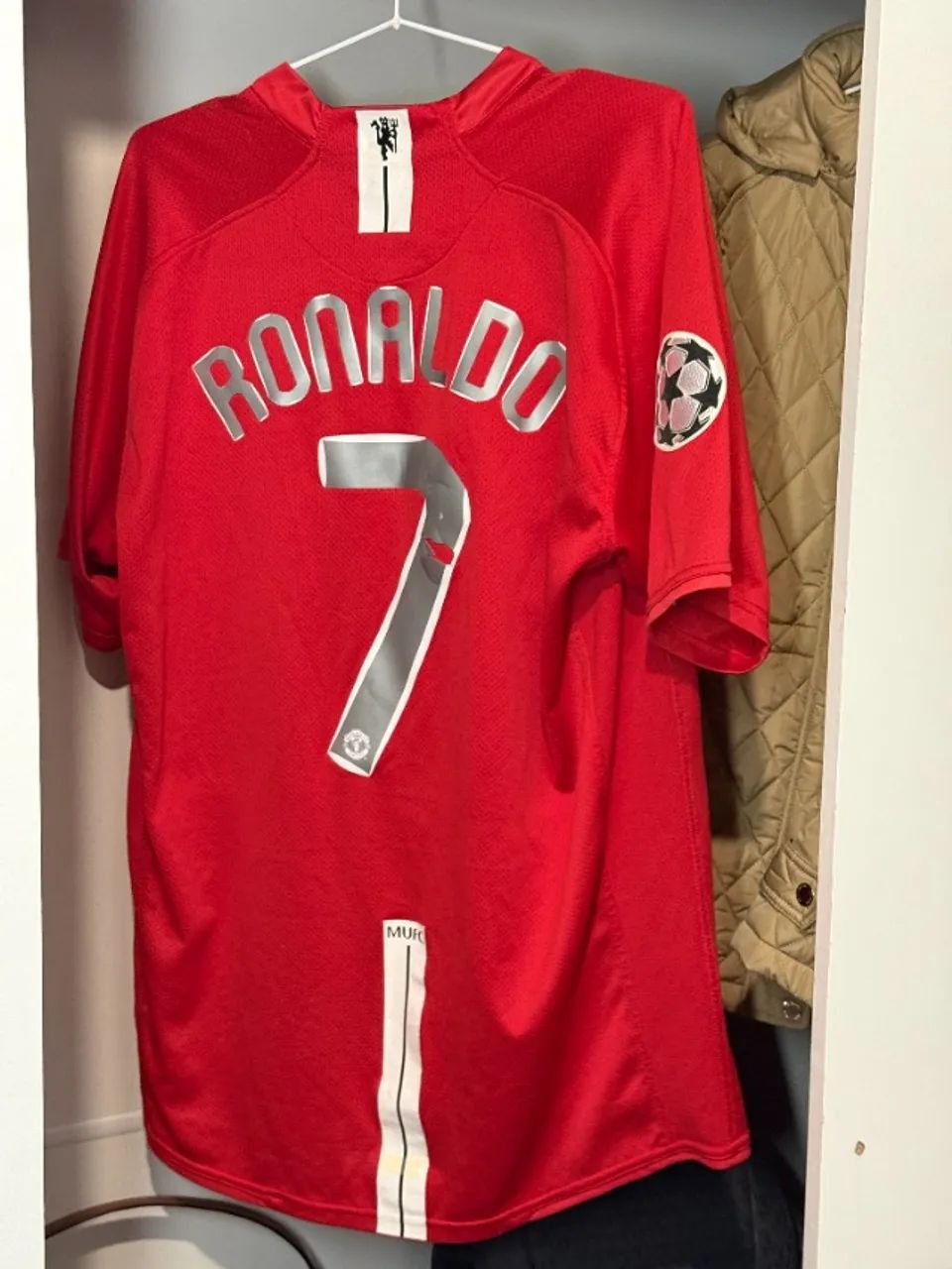 Camiseta Manchester United 2008 Ronaldo - Foto 2