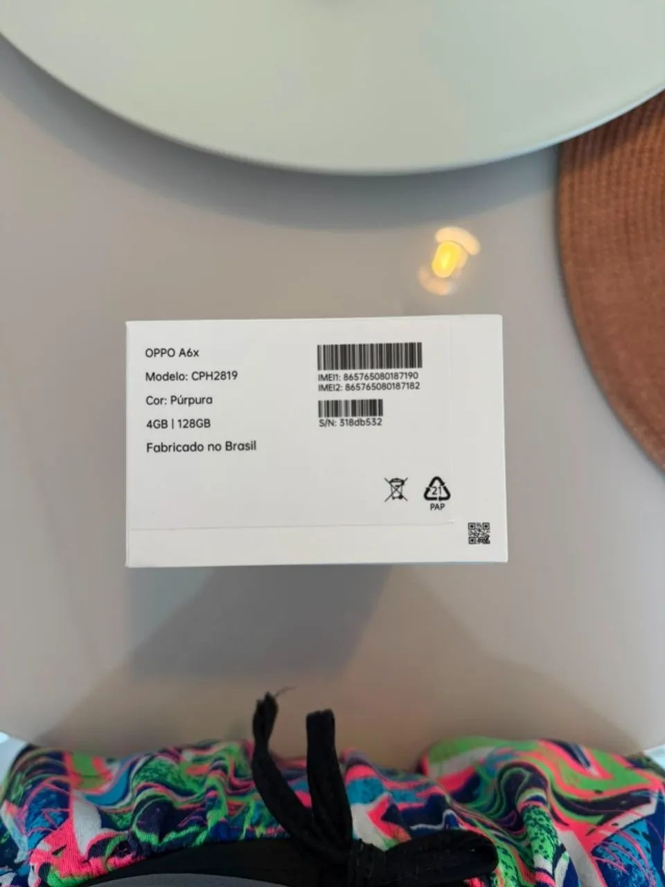 Smartphone Oppo A6x novo - Foto 5