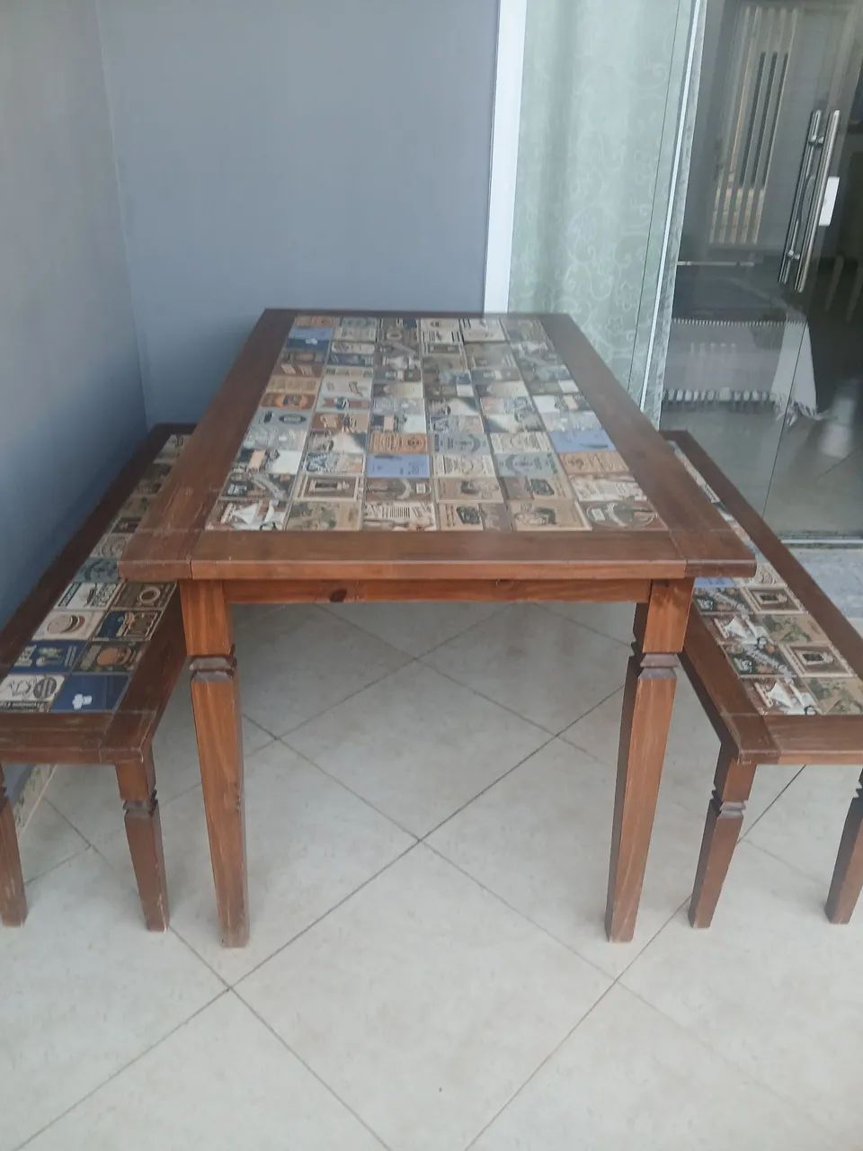 MESA RÚSTICA