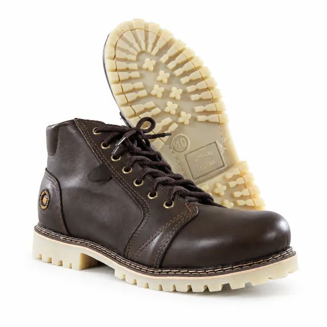 Bota Coturno De COuro - Foto 2