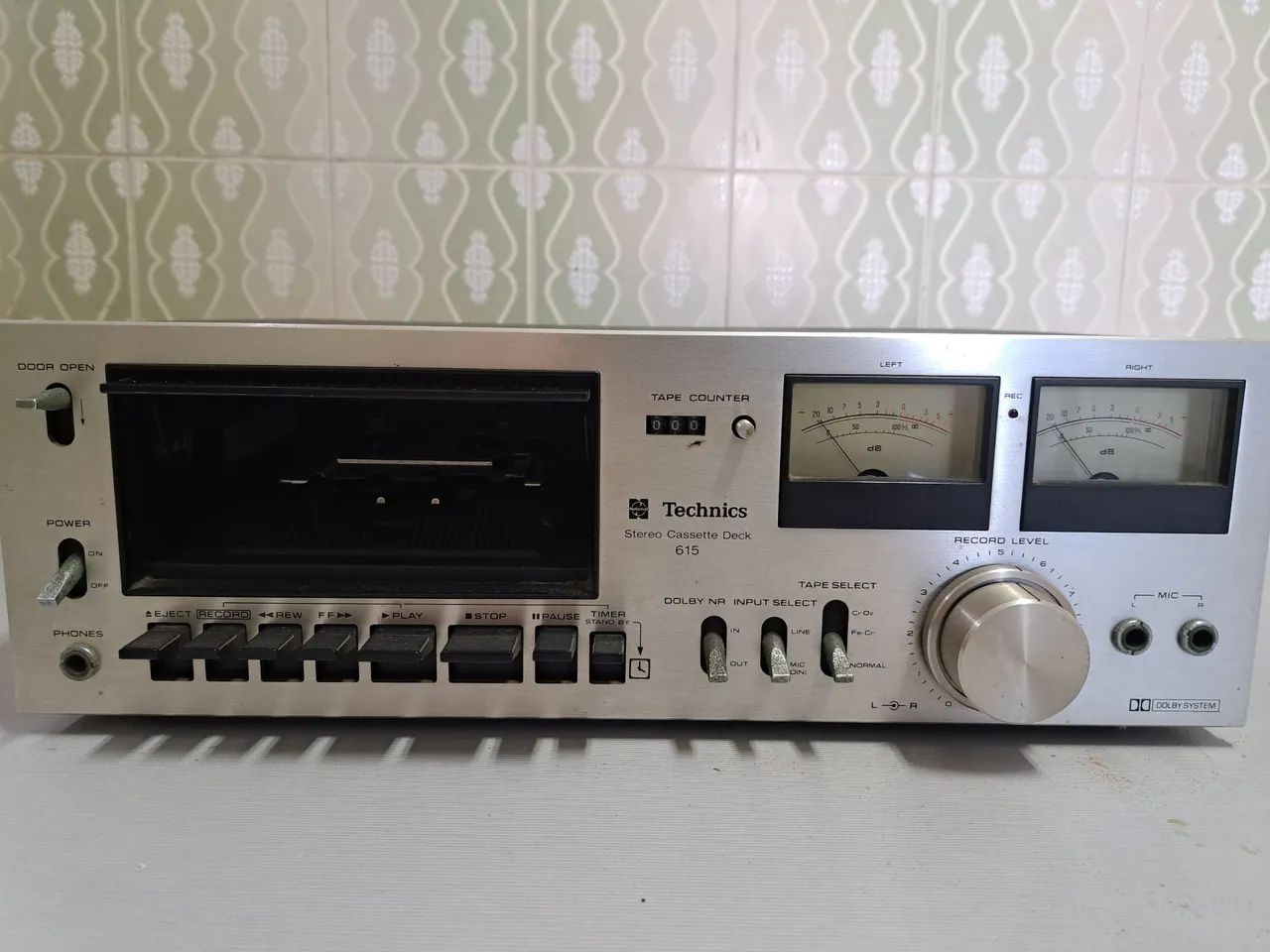 Fitas k7 + tape deck