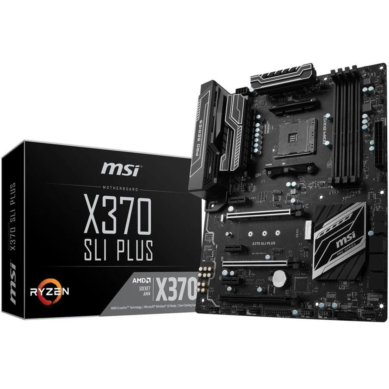 Placa mãe msi x370 sli plus atx 
