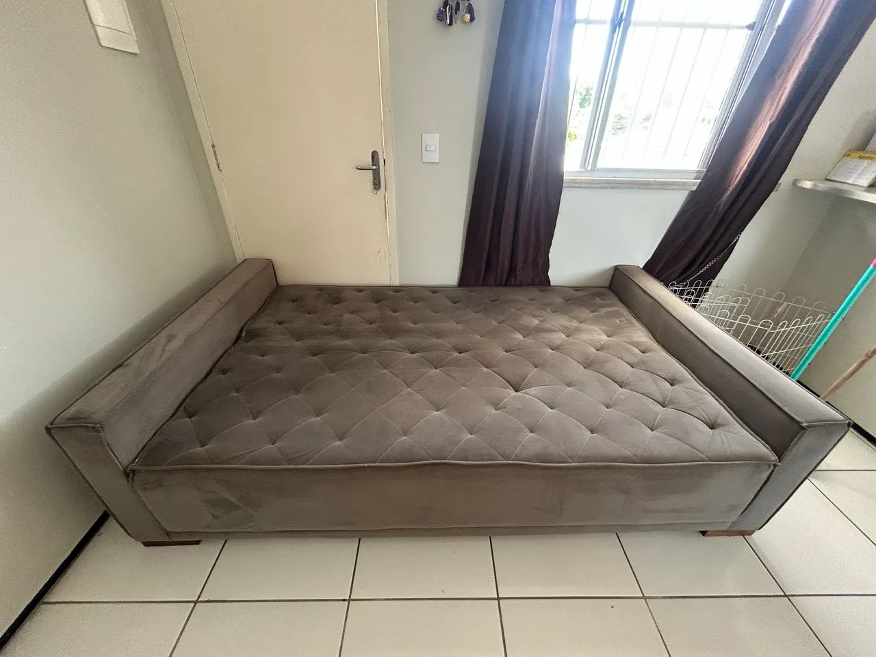 Sofá cama suede  - Foto 3