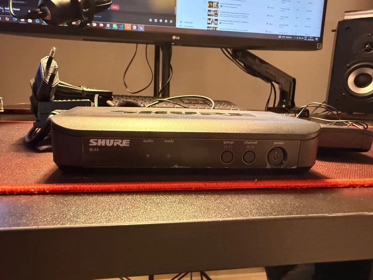 Microfone shure headset BLX4-H10 - Foto 4