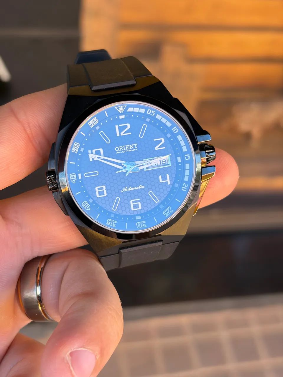 Orient Flytech Titanium Automático - Edição Limitada