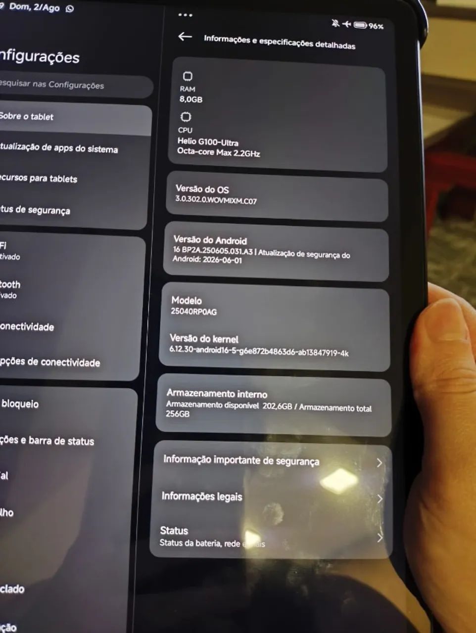 Tablet Xiaomi Redmi Pad 2 8gb Ram 256gb - Foto 4