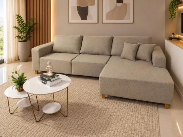Sofá canto com chaise  - Foto 2