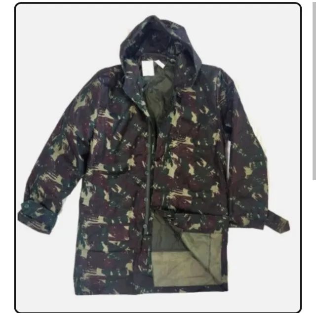 Parka camuflada exército 