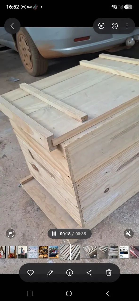 Vende se caixa para abelhas 