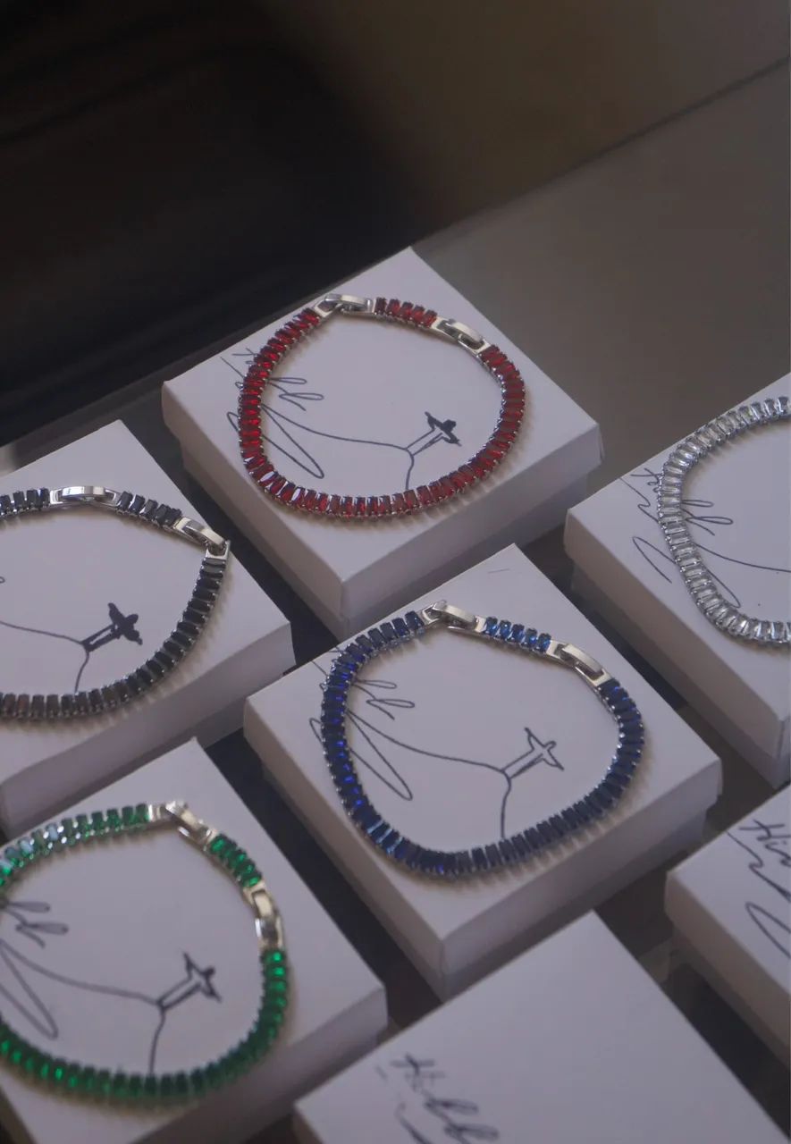 Pulseira de brilhantes - Foto 3