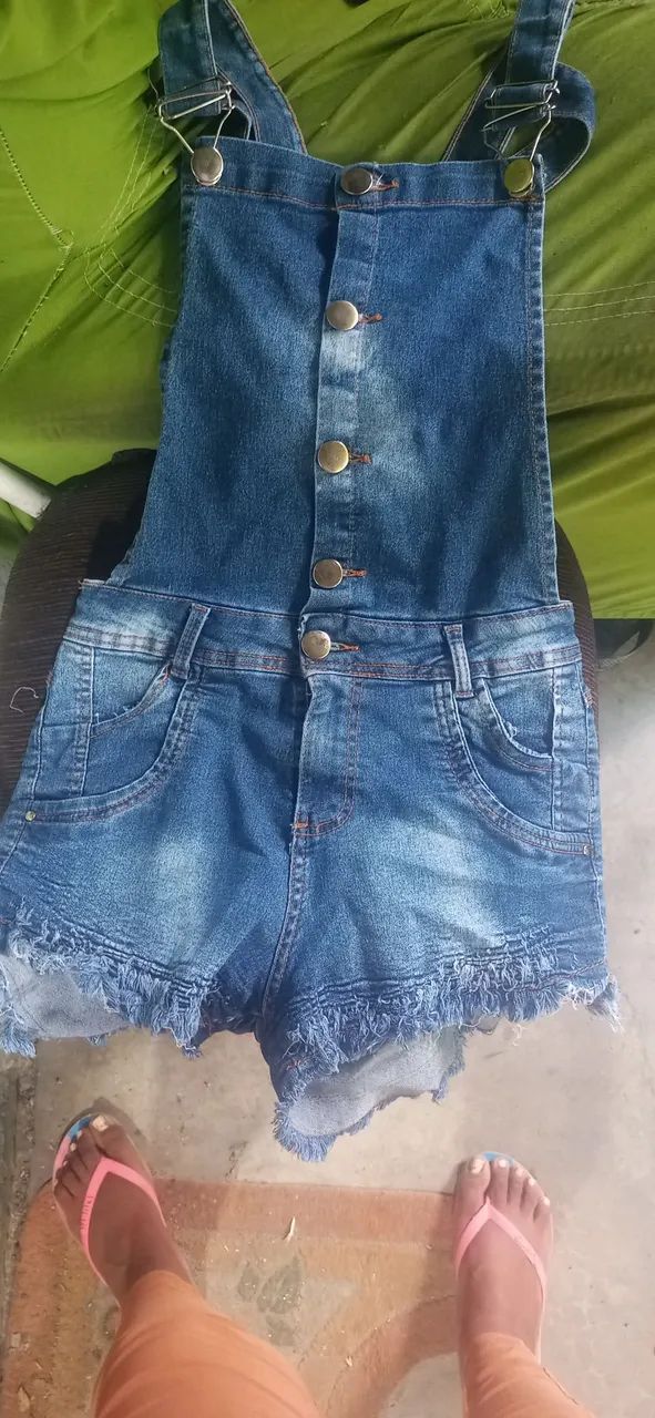 Macaquinho jeans - Foto 4
