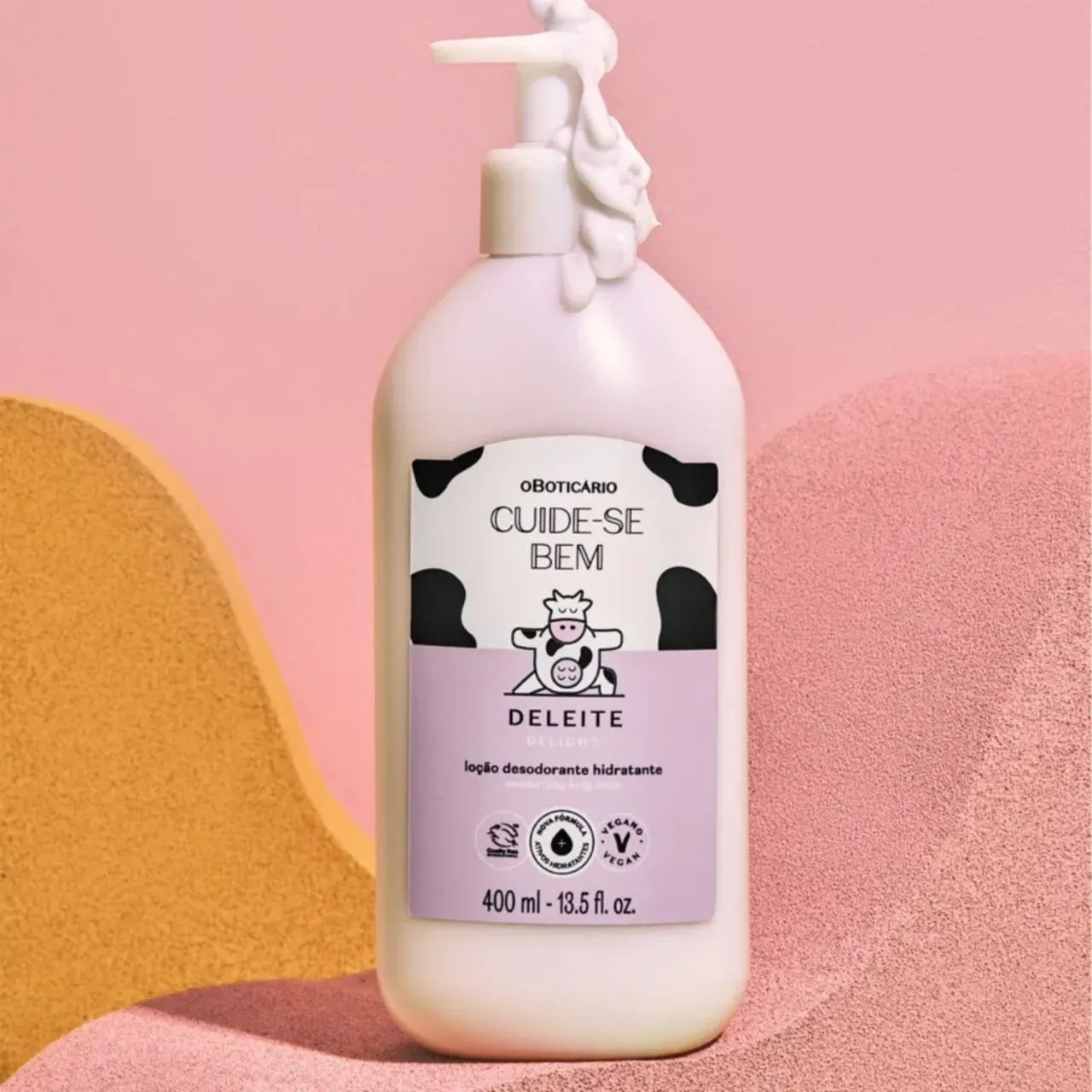 Loção Hidratante Corporal Cuide-Se Bem Deleite (400 ml) - Foto 5