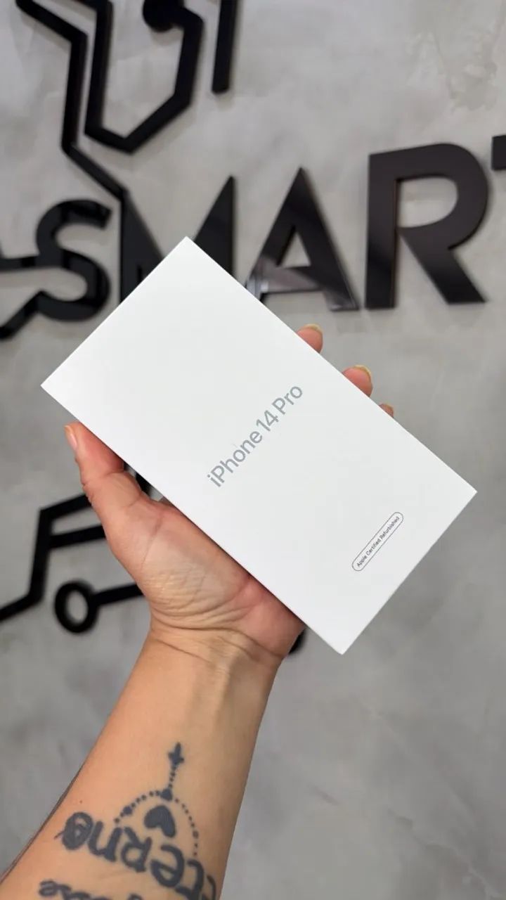 iPhone 14 Pro Silver - 128GB (Lacrado - CPO)