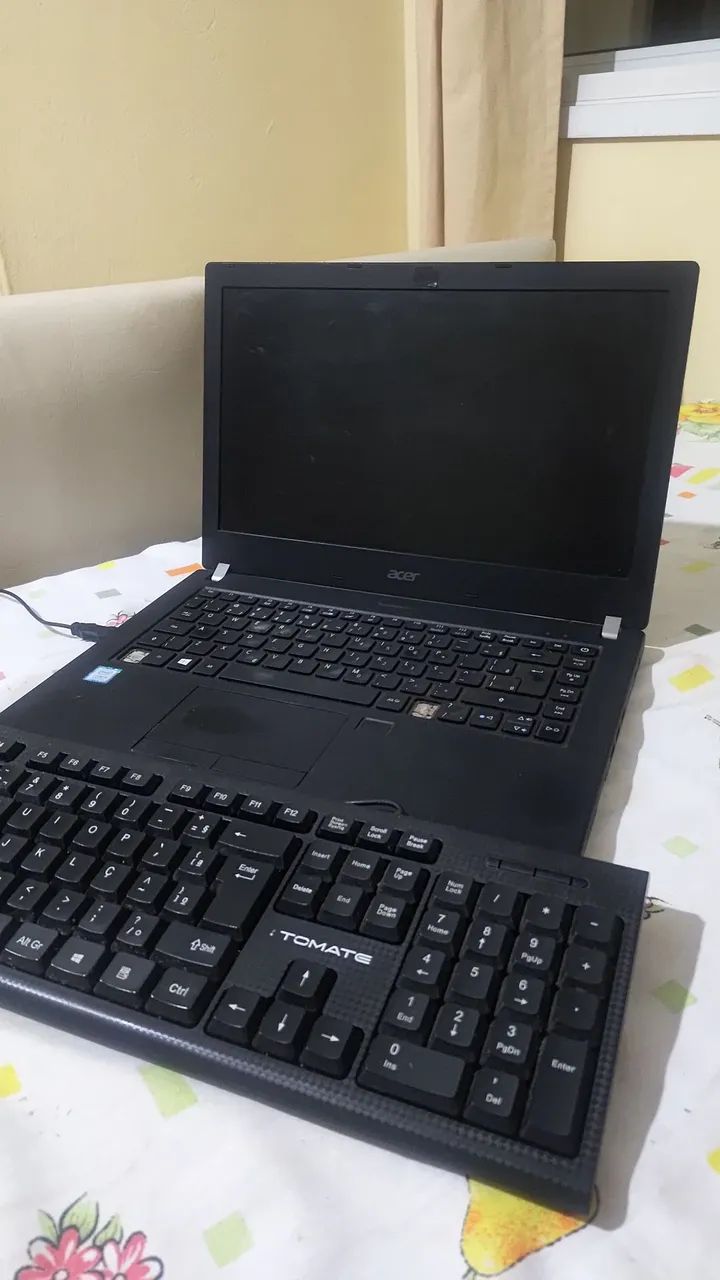 Notebook 20gb RAM 500gb SSD + teclado