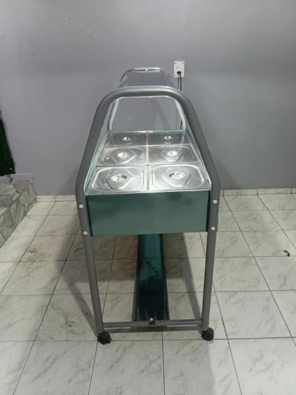 Carro  Frio Gelo X Buffet Self Service 6 Cubas  220v Ibet - Foto 3