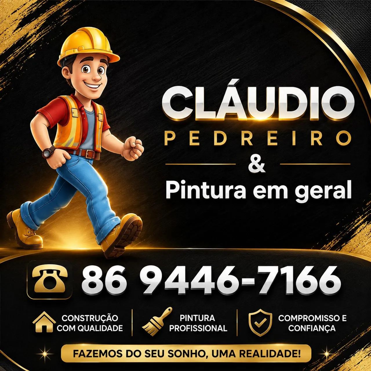 pedreiro e pintor