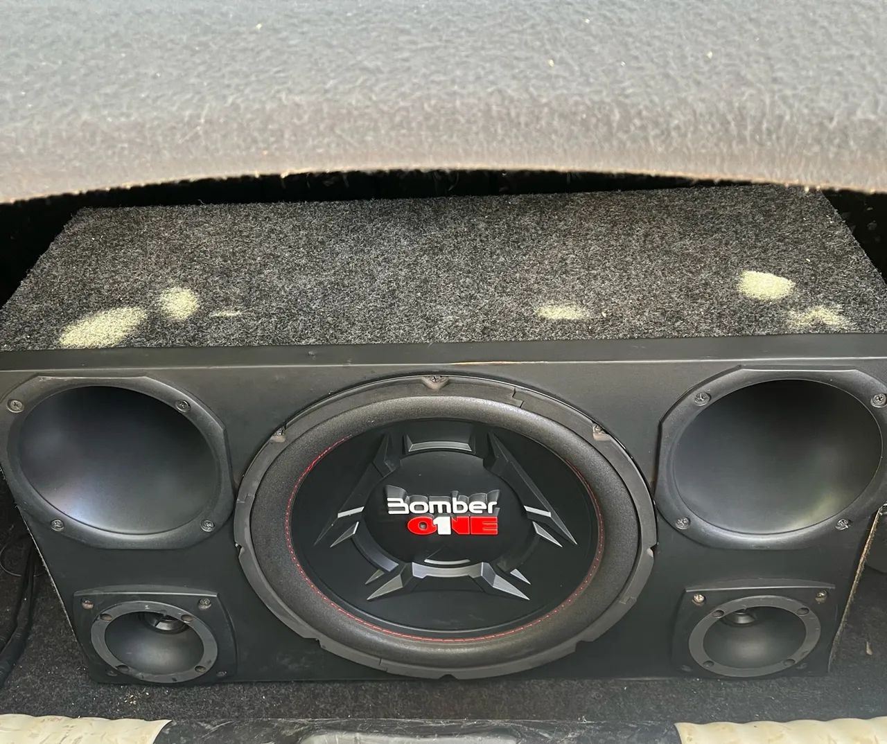 Caixa Trio Completa Bomber One 12 + 2 Driver + 2 Tweeter