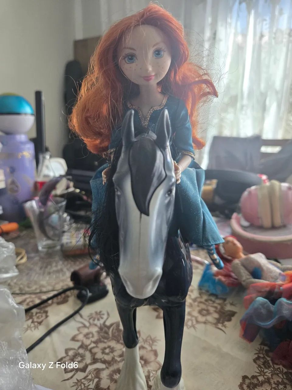 Boneca Valente com cavalo - Foto 2