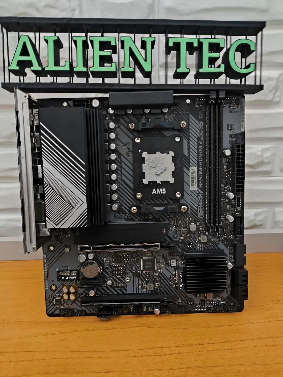 Kit upgrade Ryzen 5 7600 + Placa mãe B650m + 32gb ram 6000mhz ddr5 Ac cartão de crédito  - Foto 3