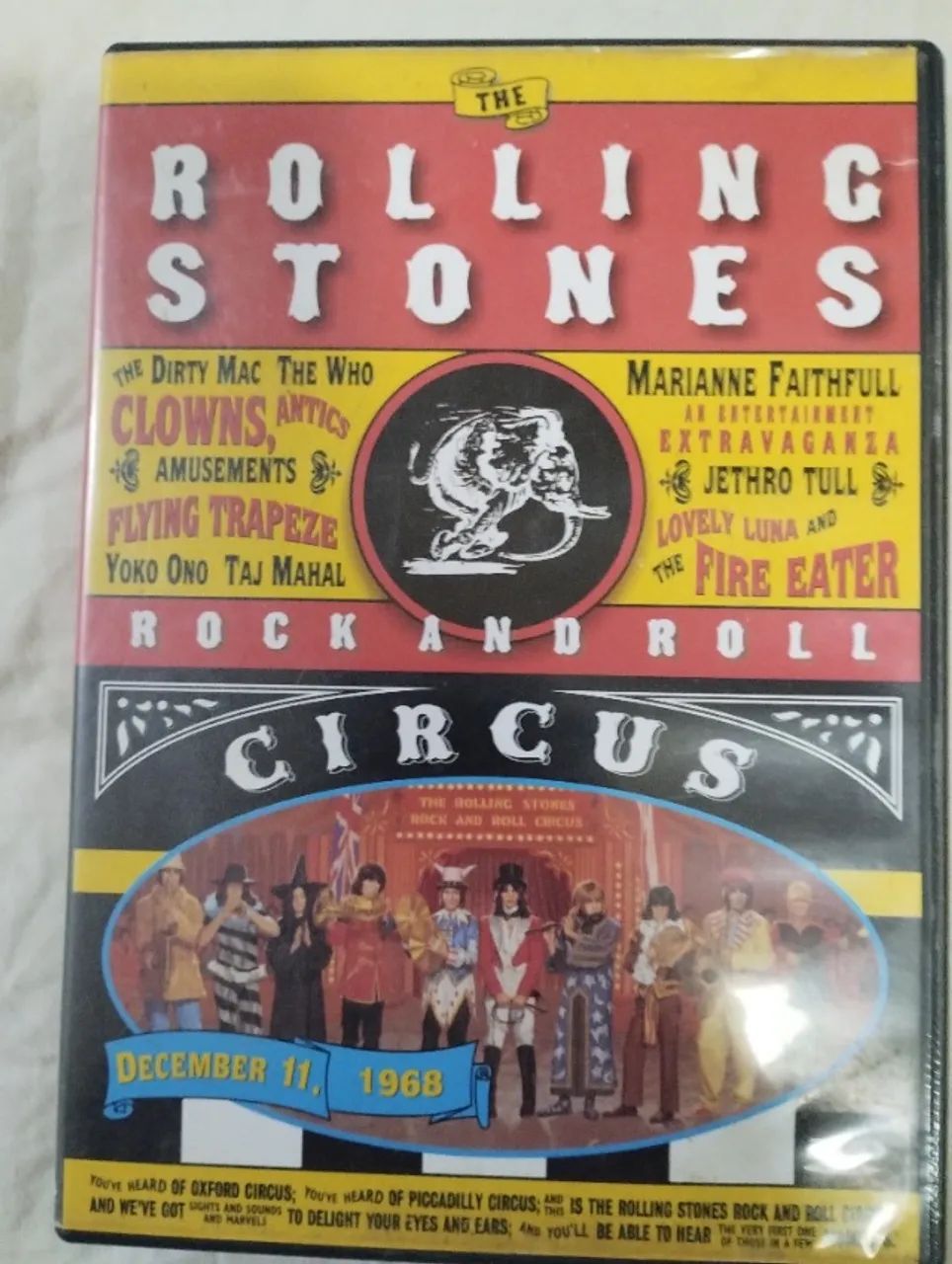 DVD Stones Rock and Roll Circus