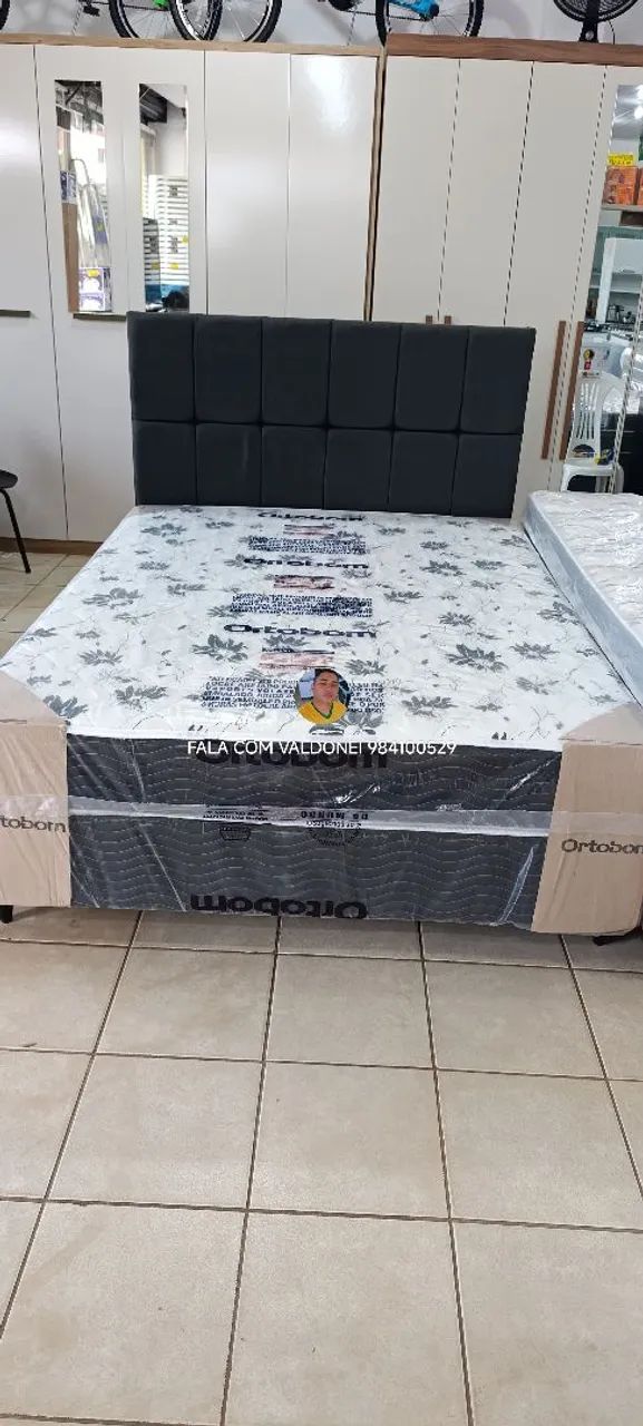 ?CAMA CASAL ORTOBOM ESPUMA D28 ?CHAMA NO WHATSAPP *29? - Foto 2