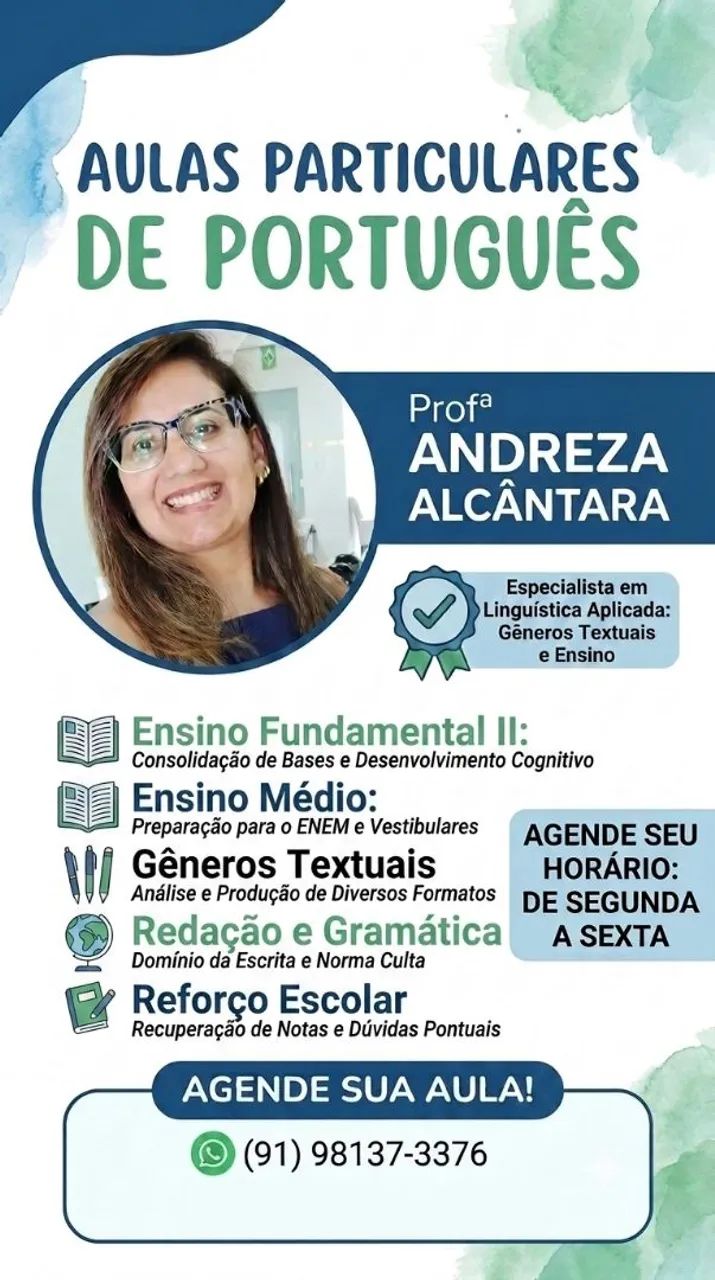 Professora de Língua Portuguesa 