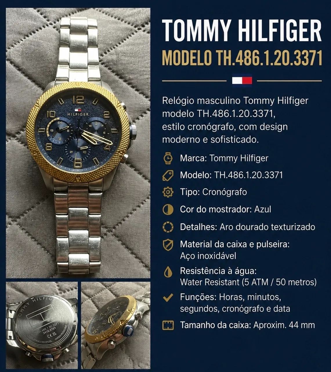 Relógio Tommy Hilfiger Original  - Foto 4