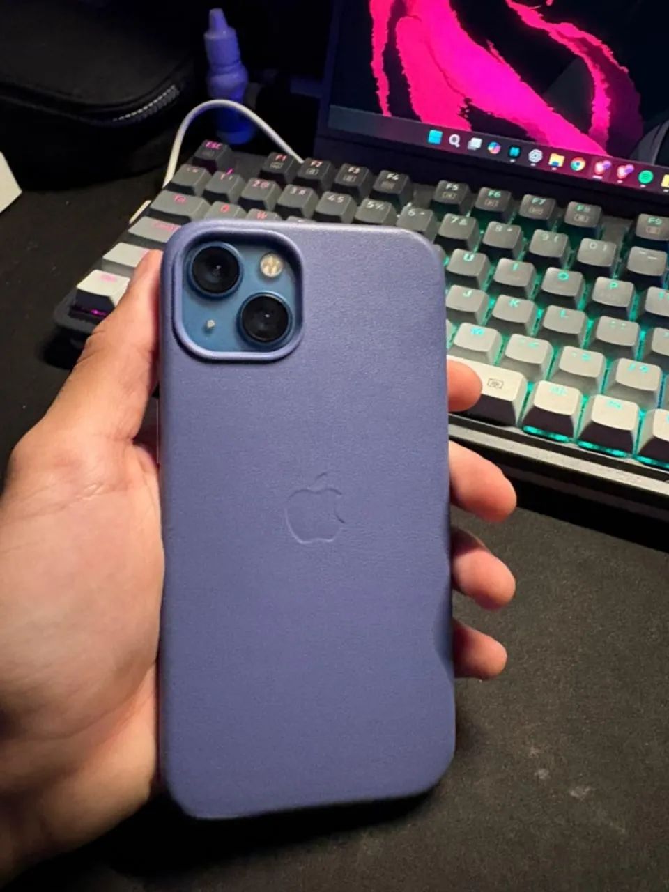 Iphone 13 - 128gb com película e capinha- bateria 86% - Foto 4