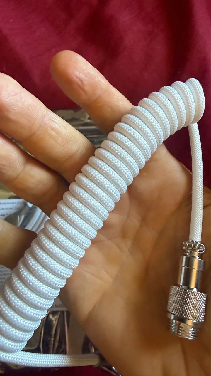 Cabo coiled para teclado NOVO - Foto 3