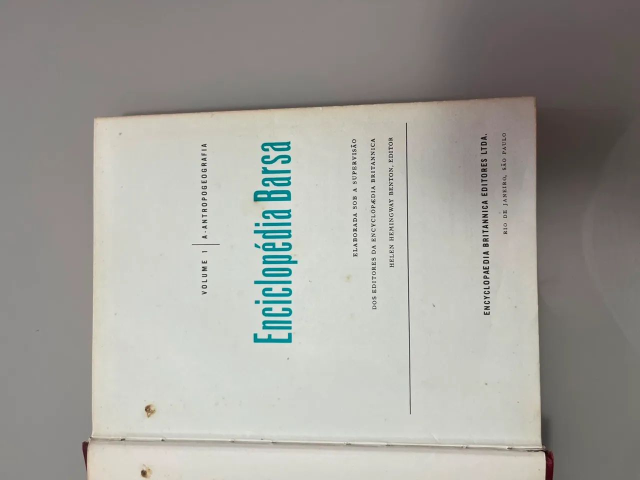 Enciclopédia BARSA vol. A antropo - Foto 2
