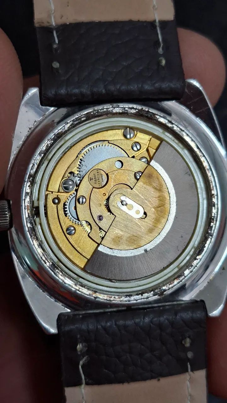 Relógio tissot visodate seastar automátic anos 70 - Foto 4