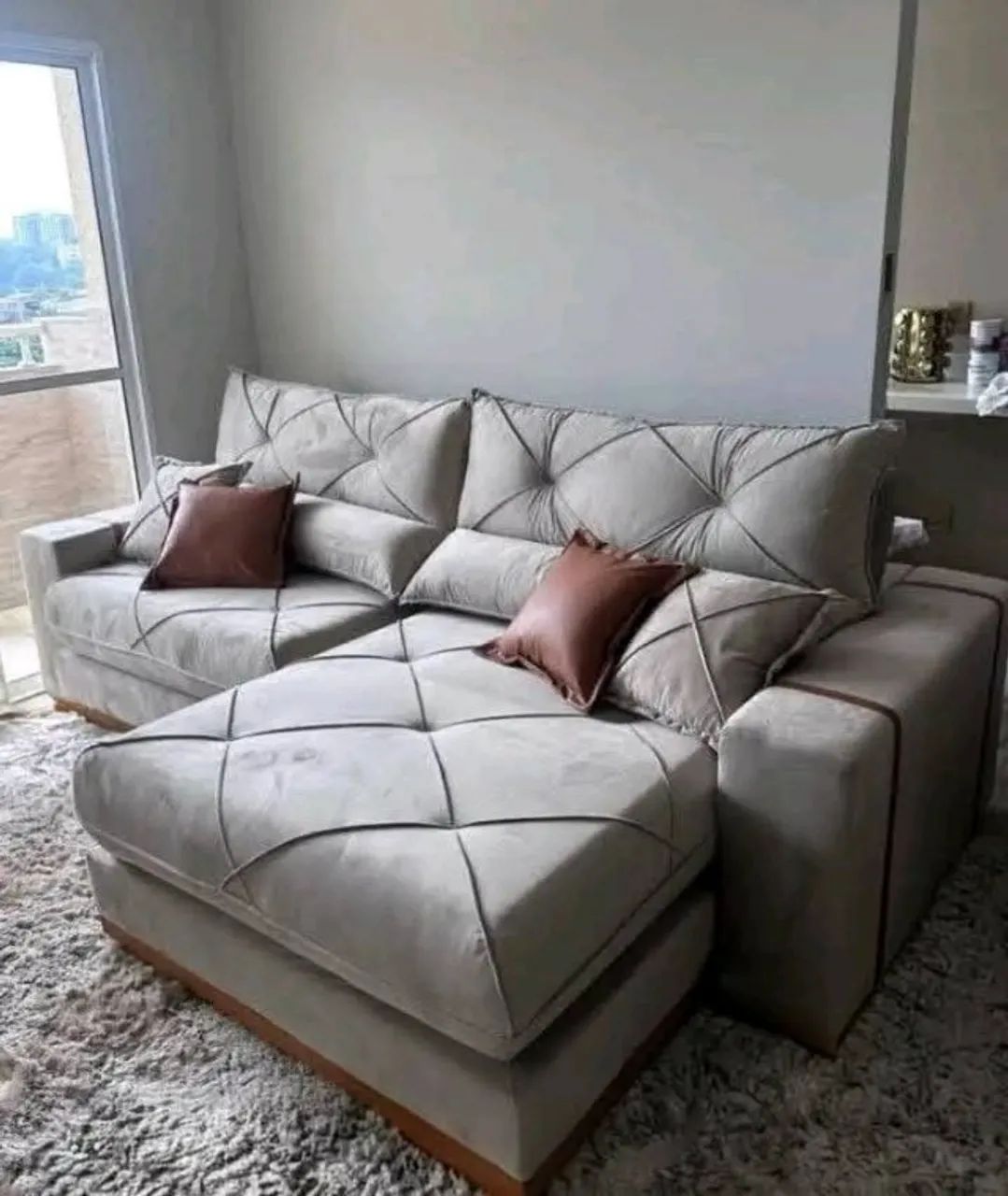SOFÁ LUXO EM PROMOÇÃO DE COPA DEIXE SUA SALA LINDA - Foto 3