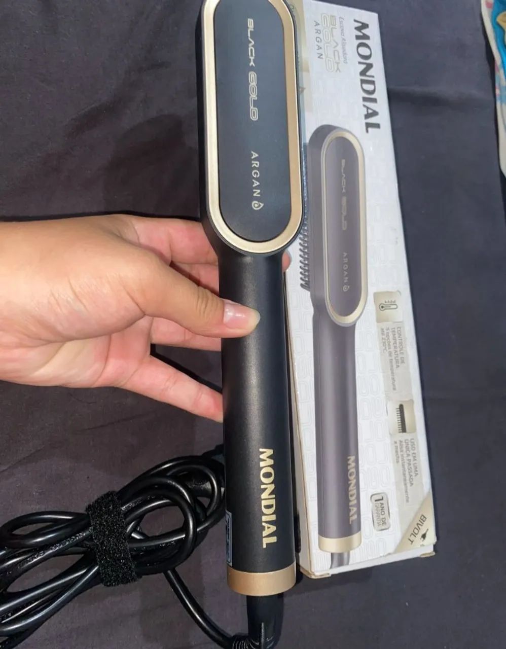 Escova secadora e chapinha Mondial - Foto 6