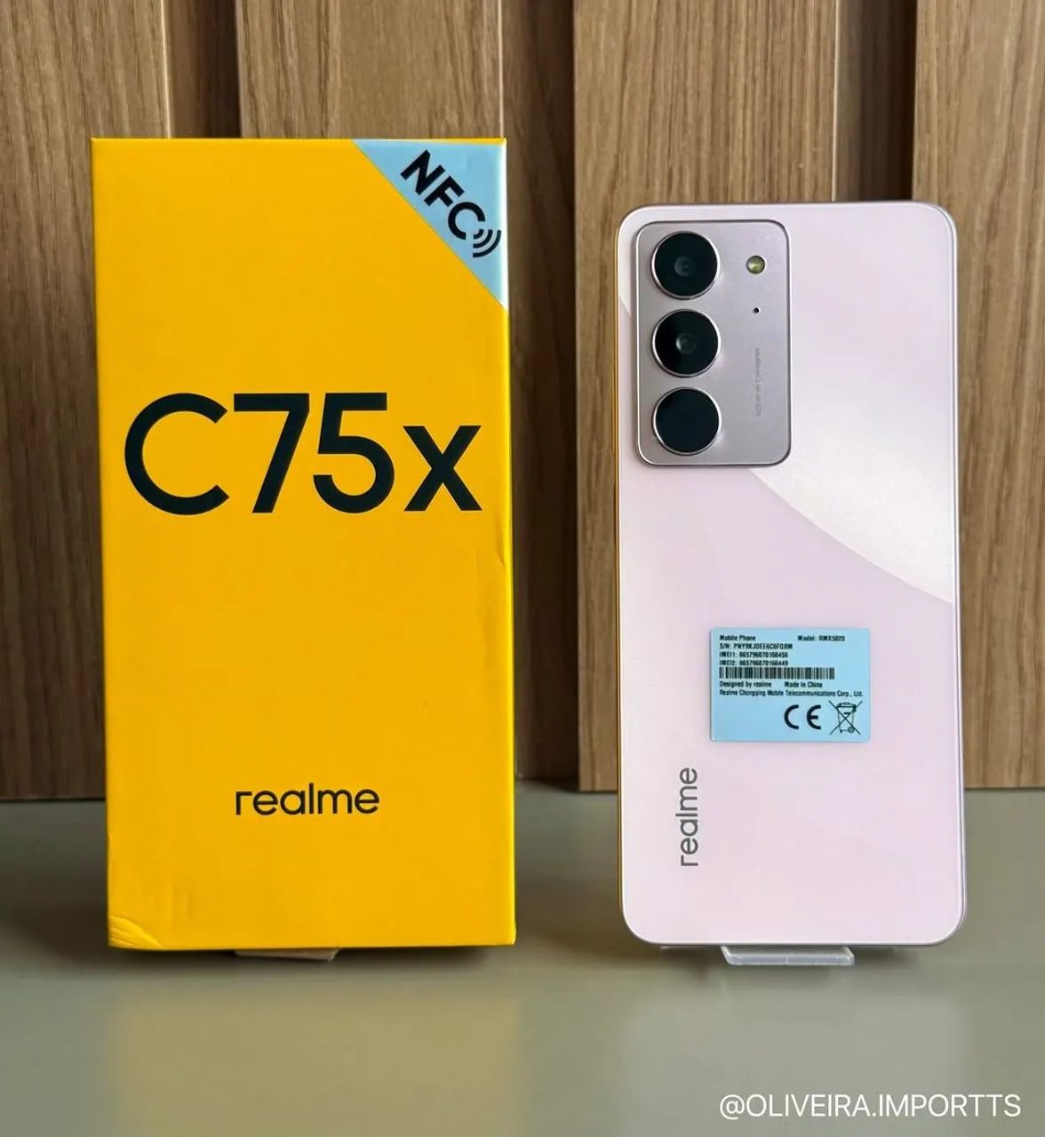 ナショナル クリアメカ OS-12 イエロー Smartphone Realme C73 128gb 4gb RAM câm 50mp NFC bateria 6000mAh
