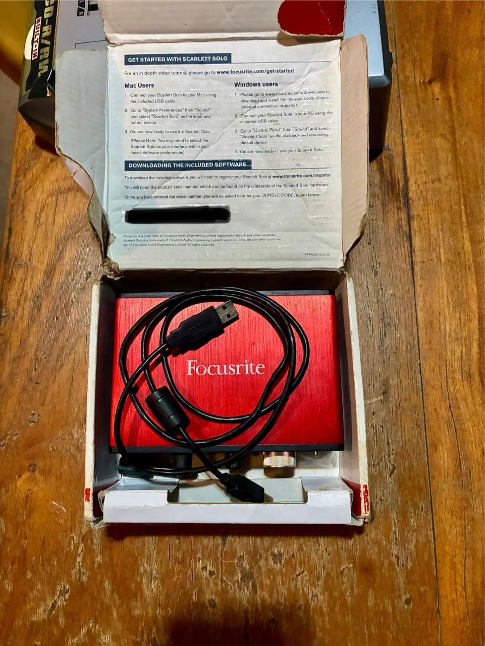 Placa de audio focusrite scarlett solo - Foto 2