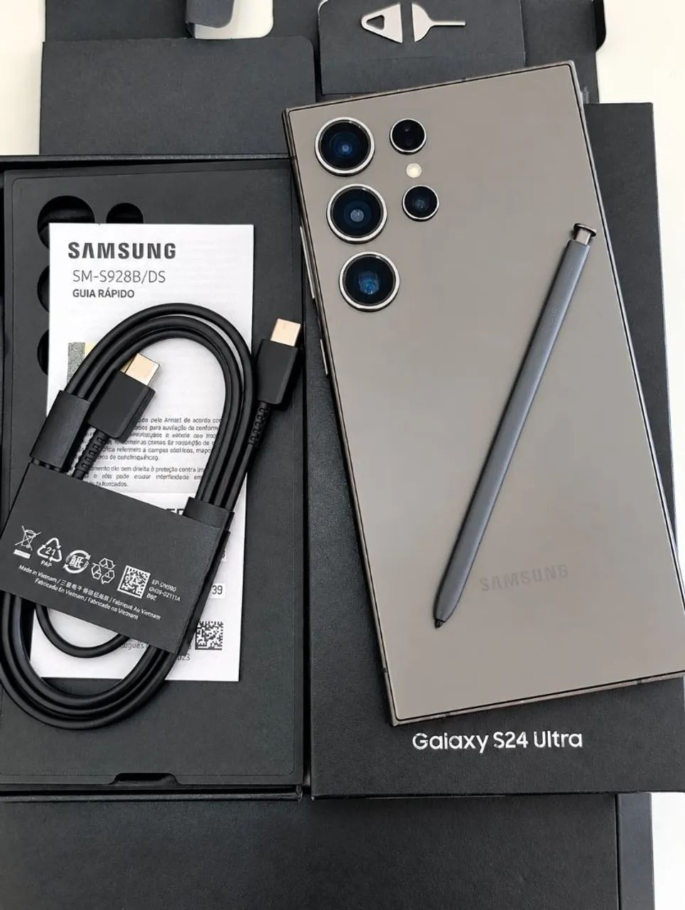 S24 Ultra 256 GB * Completo na Caixa*
