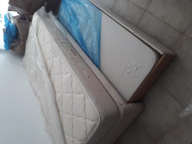 Cama box solteiro com cama auxiliar