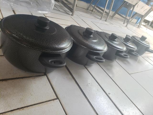 Panelas craqueadas grossas - Foto 2