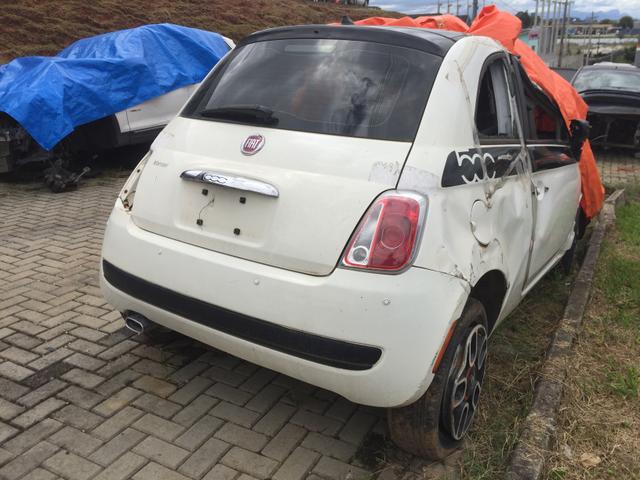 Sucata Fiat 500 Cult Dualogic 1.4 2012 - Foto 3