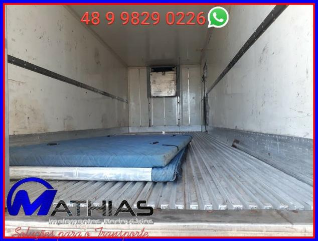 Baú Argi 14 paletes caminhão truck Mathias implementos - Foto 2