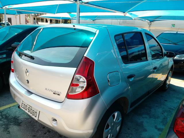 Sandero 1.6. 8v cor prata completo - Foto 3