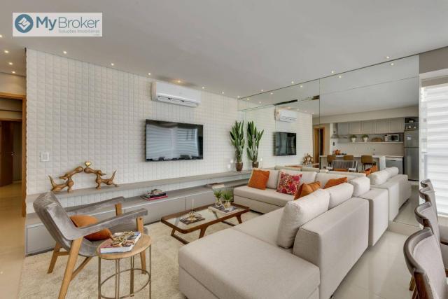 Apartamento com 3 dormitórios à venda, 107 m² por R$ 677. - Setor Bueno - Goiânia/GO